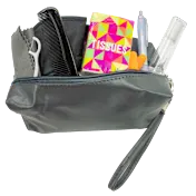 Krediz 9-Piece First Class Travel Kit with Toiletry Pouch Bag