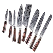 The 8-Piece Japanese Master Chef Knife Set