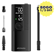 Airmoto Cordless Air Pump and Tire Inflator