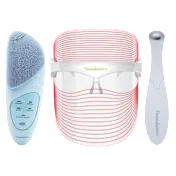 Dermalactives PureSkin, LED Mask & Eye Wand Bundle