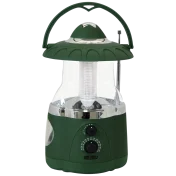 Infinite Basics North Point Lantern & Flashlight with Built-in AM/FM Radio