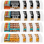 48-Pack: KIND Variety Protein Max & Zero Sugar Added Bars