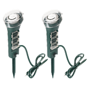 Paquete de 2: Regleta Exterior ClearPower para Jardín con Temporizador Mecáni...