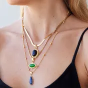 The Elegant 8-Piece Genuine Gemstone Jewelry Set