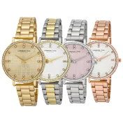 London Fog Windsor Reloj Pulsera para Mujer con Carátula Redonda