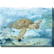 The Sea Turtle Outdoor Canvas Art