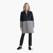 The Genuine Irish Herringbone Sweater Coat