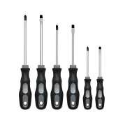 WorkSpace Pro Grip Set de 6 Destornilladores