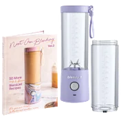 BlendJet2 20 oz Portable Blender with Bonus Jar & Recipe Book