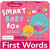 Toyventive Toddler's First Words Smart Baby Box Learning Set