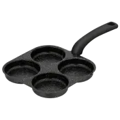 Krediz Cast Iron Egg Boiler & Non-Stick Frying Pan