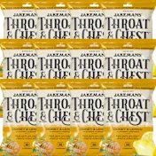 12-Pack: Jakemans Honey Lemon Throat & Chest Lozenges (360 count)