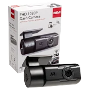 RCA FHD 1080P Dash Camera With Built-in Wifi & Mobile App