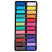 Miley Cosmetics Hair Chalk with 24 Assorted Colors