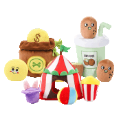 The Interactive Puzzle Plush Dog Toy Set