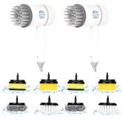 2-Pack: Tidy House Klean Spin Pro Scrubbers