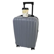 Visionair Beverage Pal 22" Hardside Carry-On Luggage