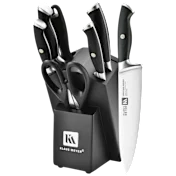 The Pakka Wood Knife Block Set