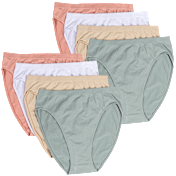 8-Pack: Rhonda Shear Ahh! Seamless Briefs