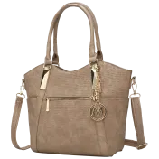 MKF Collection Hazel Vegan Leather Tote Handbag by Mia K