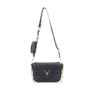 Poppy & Harper Vivienne Chevron Quilted Crossbody
