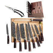 The Complete Kitchen Knife Block Set