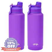 2-Pack: DRIP 32oz Versa Bottle with Dual Sip Lid
