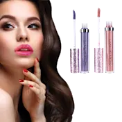 2-Pack: Miley Cosmetics Mermaid Diamond Glitter Liquid Lip Gloss