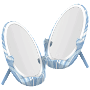 2-Pack: Incipio 10W Wireless Charging LED Mini Mirrors
