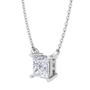 The Half-Carat Lab-Grown Diamond Solitaire Necklace