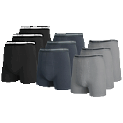 Paquete de 9: Galaxy by Harvic Calzoncillos tipo Bóxer de Elástico para Hombre
