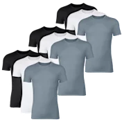 9-Pack: Hanes Originals SuperSoft Men's Crewneck Short Sleeve Tees