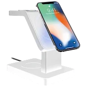 Brookstone 3-in-1 MagSafe Angled Wireless Charging Stand