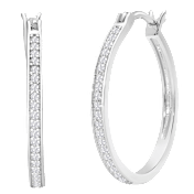 Aretes De Moisanita Brillante De 1/4 Quilate De Jaclyn Smith