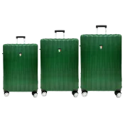 TUCCI Italy Baratro 3-Piece Hardside Luggage Set