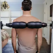 The Door-Mounted Foam Massage Roller System