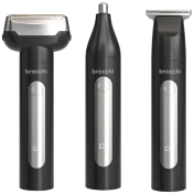 Brocchi Face & Body Hair Trimmer Trio Kit