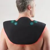 The Neck And Shoulder Vibration And LED Therapy Wrap