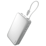 AUKEY Spark Sling 20,000mAh Fast Charging Power Bank with Built-in USB-C Cable