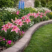 The Giant Pink Lily Bulbs