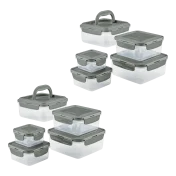 The Space-Saving 20-Piece Nesting Food Storage Set