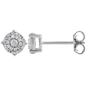 Brilliant Diamonds Lab Grown .12 Carat TW Diamond Earrings