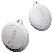Paquete de 2: ChargeWorx Etiquetas Localizadoras Inteligentes con Find My