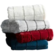 Chic Home Ultra Plush Throw Blanket with Micromink Backing