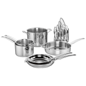 The 11-Piece Stainless Steel Cookware Set