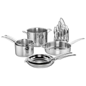 The 11-Piece Stainless Steel Cookware Set