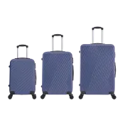 TUCCI Italy Travola 3-Piece Hardside Luggage Set