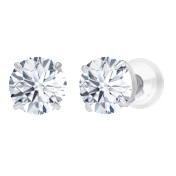 Aretes de Diamante de Laboratorio de 2.0 Quilates TCW