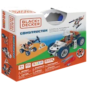 Black & Decker Jr Constructor 152-Piece 12-in-1 Engineering Set