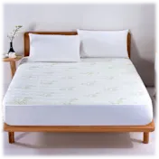 Aloe Vera Bambú Protector Colchón Hipoalergénico